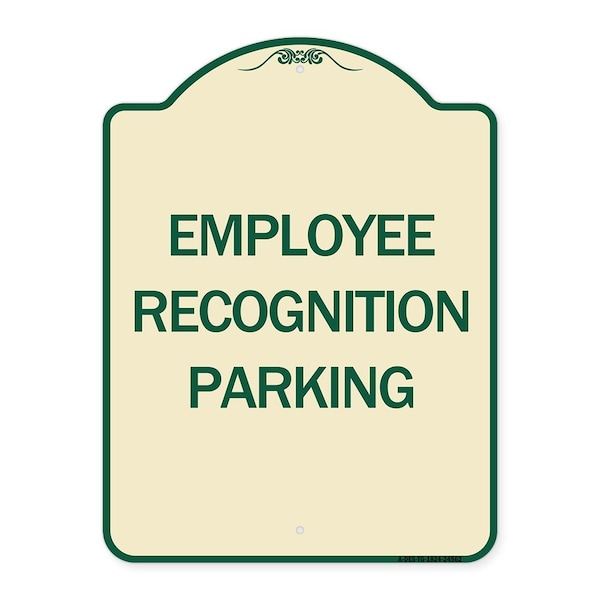 Signmission Employee Recognition Parking Heavy-Gauge Aluminum Architectural Sign, 24" x 18", TG-1824-24562 A-DES-TG-1824-24562 - main